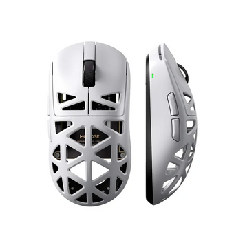 Беспроводная игровая мышь MCHOSE A7X Ultra Magnesium Alloy / PAW 3950 TI / 42 000 DPI / Tri-mode / White / Белый 153 фото