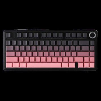 Механическая беспроводная клавиатура Aula F75 / RGB / HOT SWAP / Pink Gradient KB-119 фото