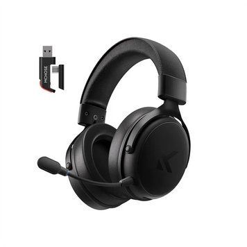 Бездротові ігрові навушники Mchose V9 Pro / Tri-Mode / Об'ємний звук 7.1 / Black HP-104 фото