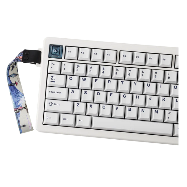 Ігрова клавіатура CIDOO QK75 / Tri-Mode / Батарея 4000 mAh / RGB / HOT-SWAP / White / Білий 102 фото