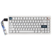 Ігрова клавіатура CIDOO QK75 / Tri-Mode / Батарея 4000 mAh / RGB / HOT-SWAP / White / Білий 102 фото 2