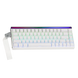 Ігрова магнітна клавіатура AULA HERO 68 HE / Magnetic Hall Effect / Meteor Magnetic Switch / 8000 Г / RGB / White / Білий 103 фото 8