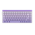 Игровая магнитная клавиатура AULA HERO 84 HE / 8K / Hall Effect / Rapid Trigger / Purple Light / Фиолетовая 105 фото