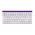 Игровая магнитная клавиатура AULA HERO 84 HE / 8K / Hall Effect / Rapid Trigger / White-Contour / Белая с прозрачным 106 фото