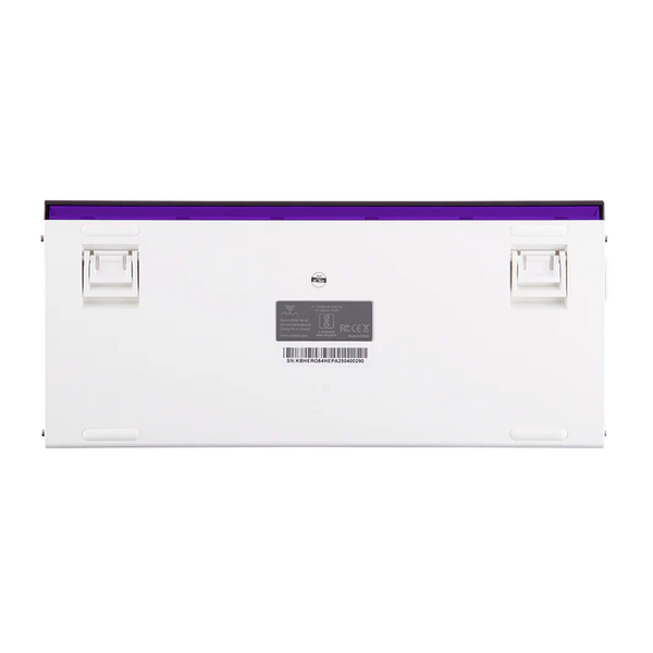 Игровая магнитная клавиатура AULA HERO 84 HE / 8K / Hall Effect / Rapid Trigger / White-Contour / Белая с прозрачным 106 фото