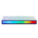 Игровая магнитная клавиатура AULA HERO 84 HE / 8K / Hall Effect / Rapid Trigger / White-Contour / Белая с прозрачным 106 фото 4