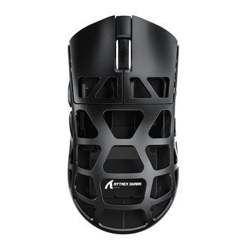 Игровая беспроводная мышь Attack Shark R3 Magnesium Alloy / 8K / три режима подключения / Black / Черная MS-110 фото