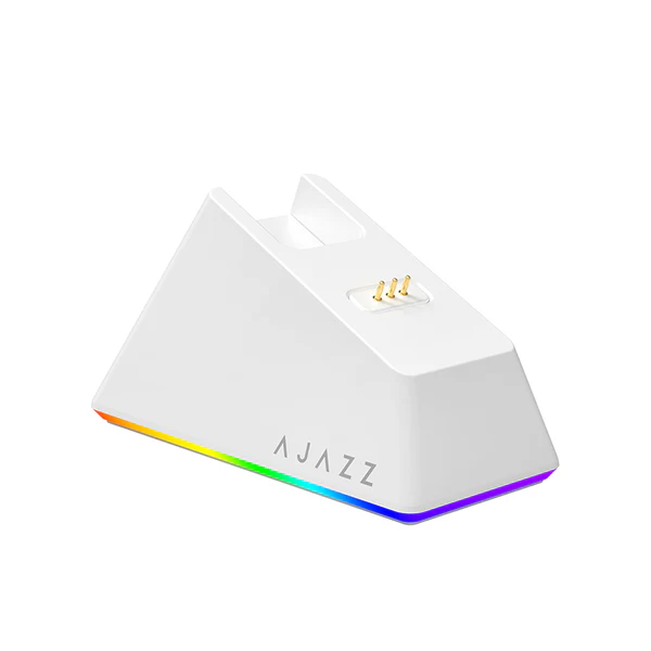Беспроводная игровая мышь AJAZZ AJ139 V2 MC / PAW3311 / 2,4 ГГц / Bluetooth / USB Type-C / White / Белый 150 фото