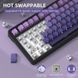 Игровая механическая клавиатура Attack Shark X85 / Purple / RGB / Hot Swap 98 фото 6