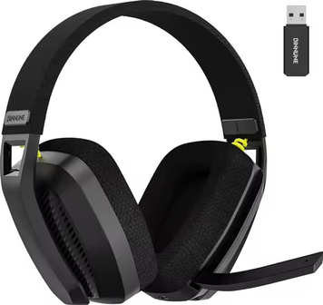 Бездротові ігрові навушники BINNUNE BW06 / 190 грамів / 7.1 Surround / Black / Чорний 168 фото