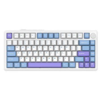 Ігрова механічна клавіатура Attack Shark X85 / White - Blue / RGB / Hot Swap 97 фото