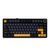 Клавіатура механічна безпровідна Aula F75 / RGB / HOT SWAP / Black Grey Yellow KB-116 фото